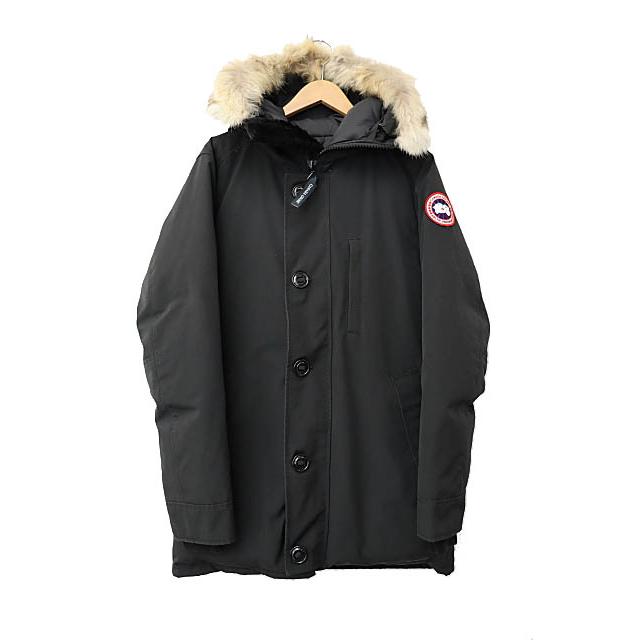 【美品】カナダグース ジャスパーパーカ　黒　ファー　3438JM Sサイズ カナダグース CANADA GOOSE JASPER PARKA BLACK ジャスパー