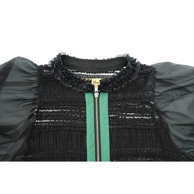 THOMAS MAGPIE トーマスマグパイ ボリュームスリーブ シアー レース