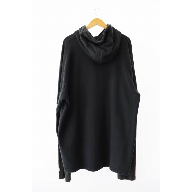 ヴェトモン ベトモン VETEMENTS 17AW Double Sleeves Hoodie ロゴ 