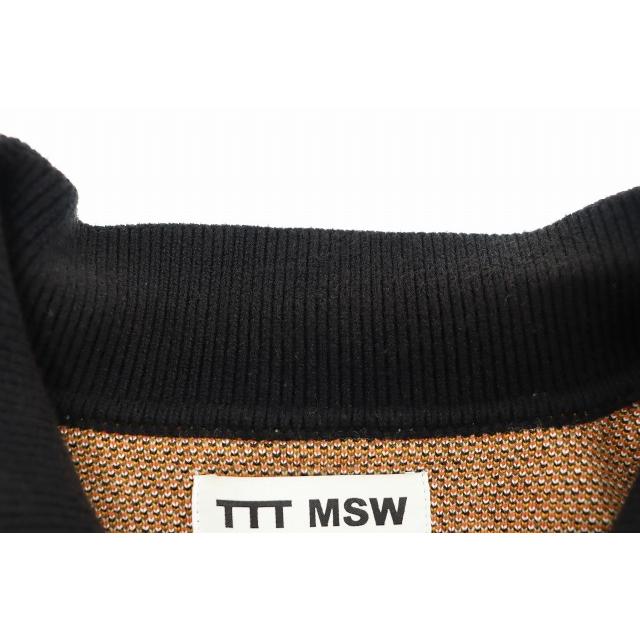 ダイリク DAIRIKU ×TTTMSW ティー 23SS Ska Zip up Knit Polo スカ