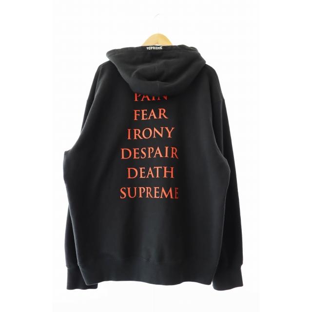 【中古】シュプリーム SUPREME 21AW ザ クロウ フーデッド スウェットシャツ パーカー XL 黒 ブラック ☆AA★ 250806 Supreme（シュプリーム） SUPREME 21AW The Crow Hooded Sweatshirt ザ