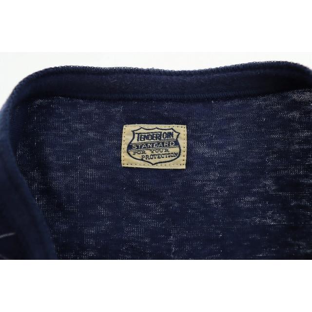 テンダーロイン TENDERLOIN T-BORDER L/S ボーダー ヘンリーネック