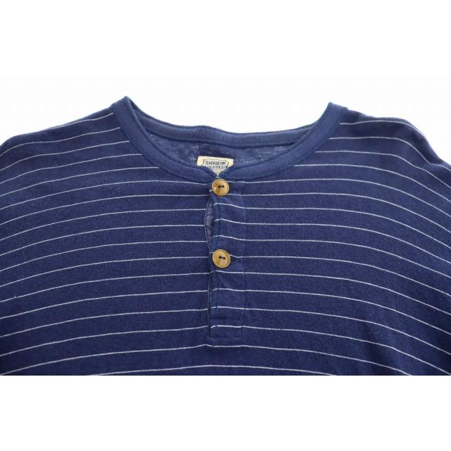 テンダーロイン TENDERLOIN T-BORDER L/S ボーダー ヘンリーネック