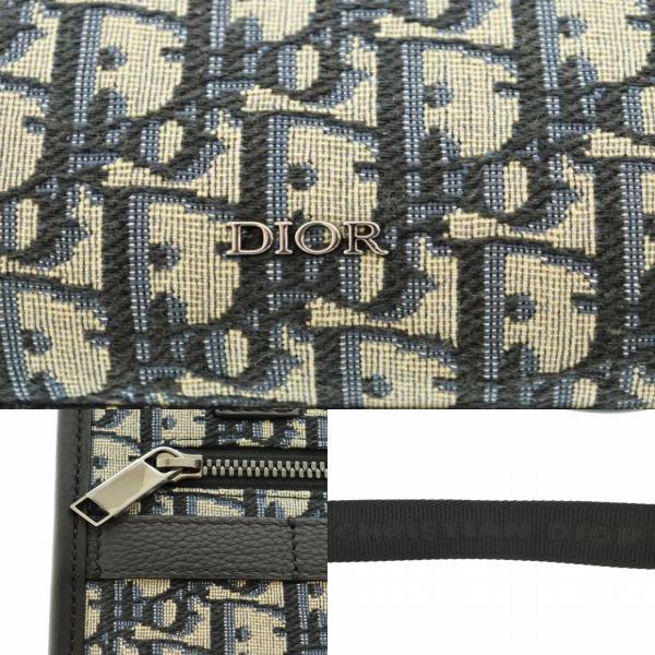 【中古】ディオール Dior Safari ノースサウス トート ショルダー バッグ 1ESPO311YKY H27E ブラック ☆AA★▲ 250714 ディオール Dior Safari ノースサウス トート ショルダー バッグ