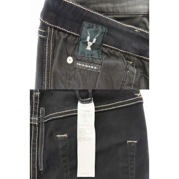 17SS リックオウエンス　ダークシャドウ　BLACK WAX サイズXS HEXA SNEAKER BLACK - RICK OWENS DRKSHDW(リック オウエンス