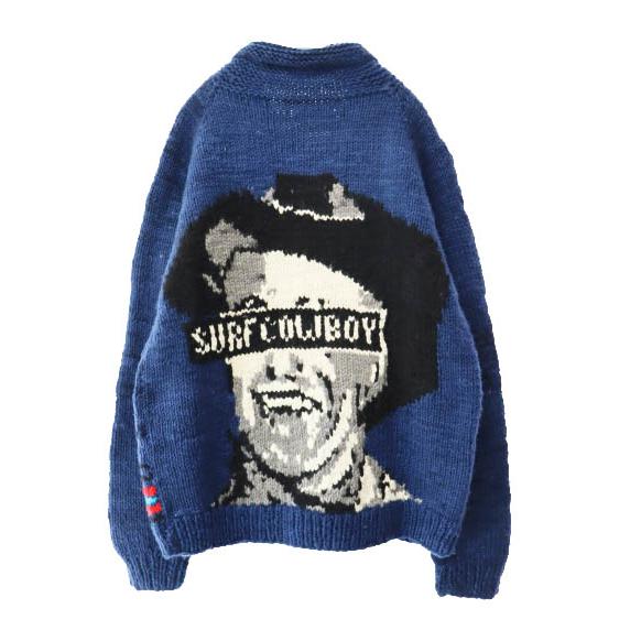 貴重 raif ロロピアーナカシミヤ カウチンニット レイフ ロンハーマン RAIF ADELBERG レイフアデルバーグ SURF COWBOY カウチン ニット