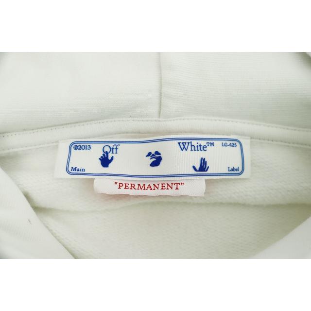 オフホワイト OFF WHITE DIAG ARROW SLIM HOODIE ダイアゴナル アロー