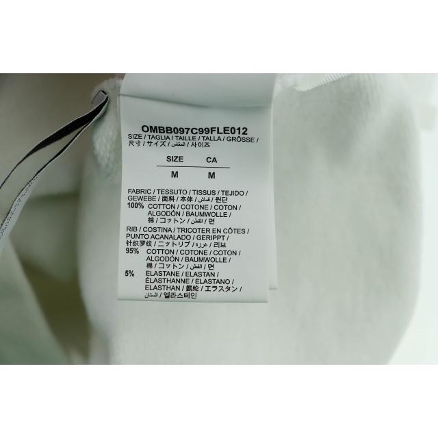 オフホワイト OFF WHITE DIAG ARROW SLIM HOODIE ダイアゴナル アロー