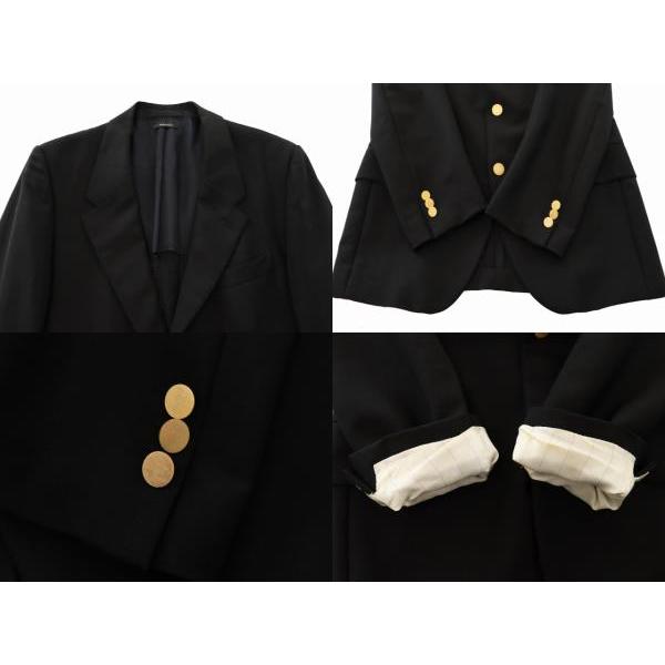 PRADA（プラダ） モヘア ヴァージン ウール 金ボタン 2B テーラード