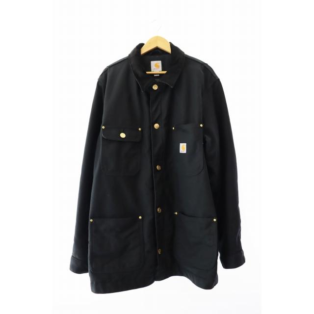 カーハート　チョアコート　ブラック　サイズＬ カーハート carhartt CHORE COAT Black ダック地 チョア コート