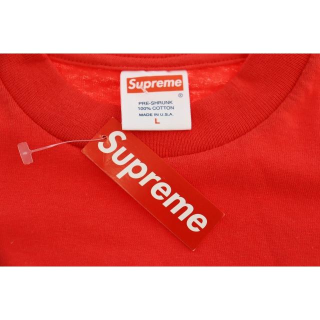 【中古】シュプリーム ワールド フェイマス チャンピオンシップ リング 半袖Tシャツ L 赤 レッド ☆AA★■ 250818 Supreme（シュプリーム） SUPREME 2005 World Famous Championship