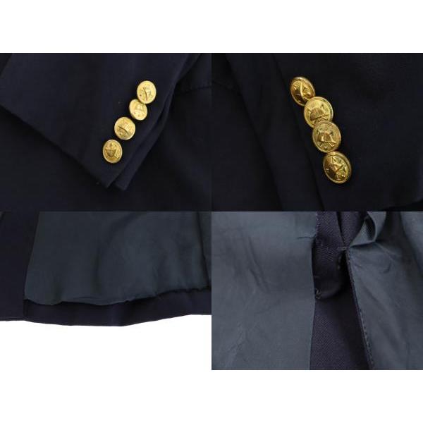 POLO RALPH LAUREN ラルフローレン Polo 金ボタン 紺ブレ ダブル