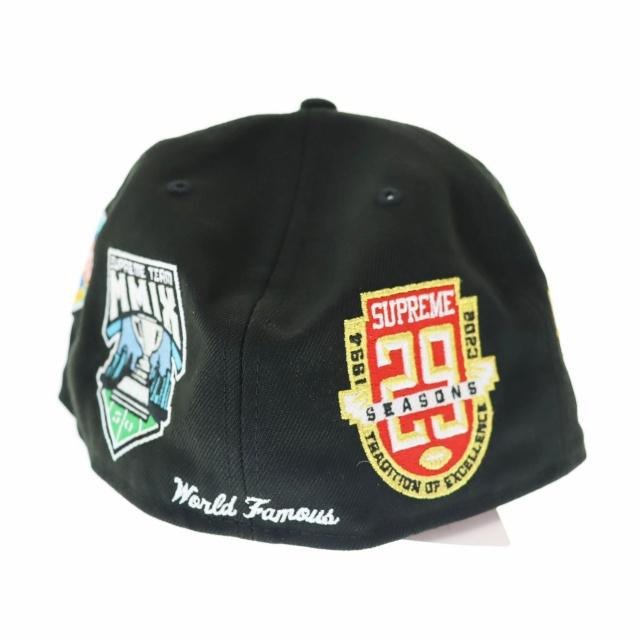 supreme シュプリーム　3 ボックスロゴ　キャップ　帽子　cap Supreme シュプリーム SUPREME ニューエラ NEW ERA 27-time