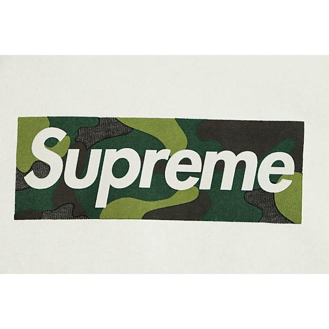 Supreme（シュプリーム） SUPREME 23AW Box Logo Tee White 迷彩