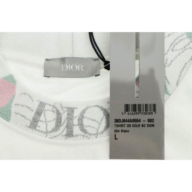 Dior モックネックカットソー ディオール Dior 23SS モックネック ネック ロゴ ポケット 半袖