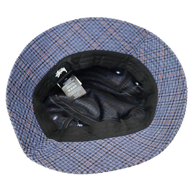 STUSSY ステューシー 20SS Mini Check Bucket ミニ チェック
