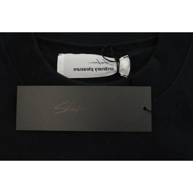 SHEBA シーバ BLACK/GREEN ナイロン コットン切替 半袖Tシャツ 2101 