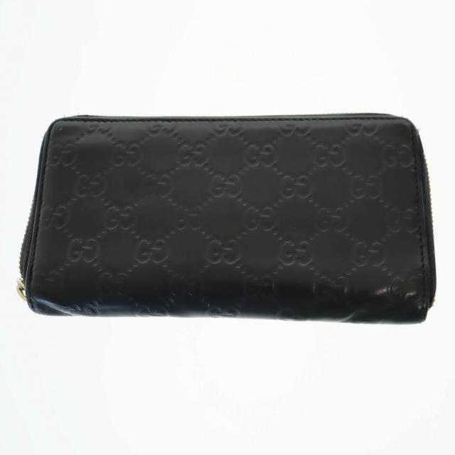 GUCCI（グッチ） グッチシマ ラウンドファスナー ロングウォレット 長