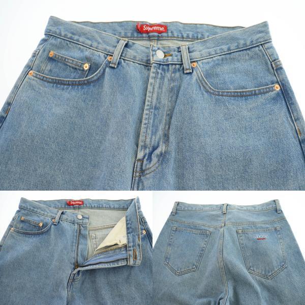 パンツ Supreme Baggy Jean Washed Indigo(22SS) Supreme シュプリーム SUPREME 22SS Baggy Jean Washed Indigo バギー