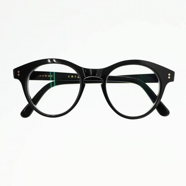 白山眼鏡店 1976 BRIGG 眼鏡 メガネ めがね 黒 ブラック ブランド古着