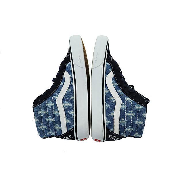 SUPREME VANS シュプリーム　バンズ Supreme × Vans Sk8-Hi Hole Punch Denim 