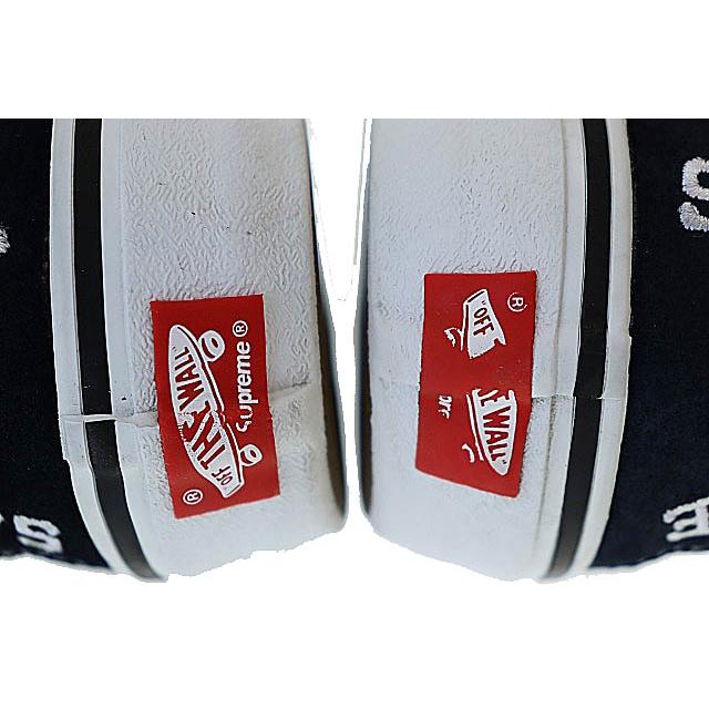 【中古】シュプリーム SUPREME ×VANS バンズ 20SS Hole Punch Denim スケートハイ ホール パンチ デニム ▲■250908 Supreme（シュプリーム） ×VANS バンズ 20SS Hole Punch Denim Sk8-Hi
