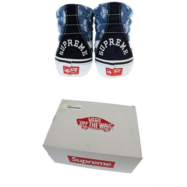 Supreme（シュプリーム） ×VANS バンズ 20SS Hole Punch Denim Sk8-Hi