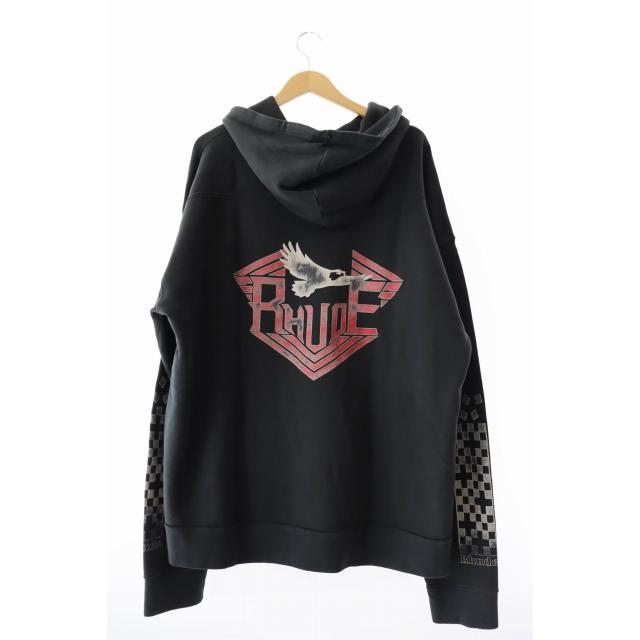 RHUDE ルード Malibu Eagle Hoodie イーグル フーディ パーカー 2XL 黒