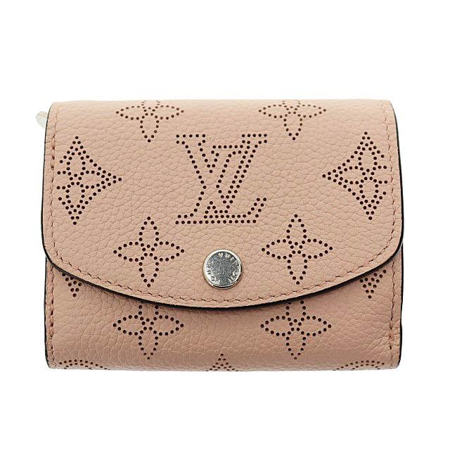 【美品】LOUIS VUITTON 二つ折り財布 マヒナ LOUIS VUITTON マヒナ二つ折り財布 日本限定カラー