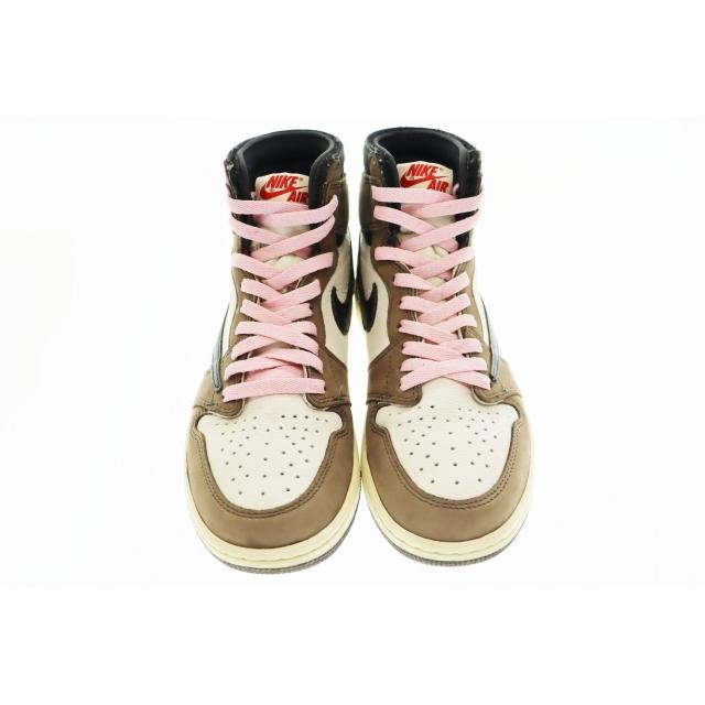 エアジョーダン1 トラヴィス 美品 NIKE CD4487-100 ナイキ エアジョーダン トラヴィス・スコット x