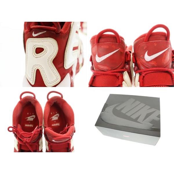 Supreme（シュプリーム） ×NIKE ナイキ AIR MORE UPTEMPO RED エア