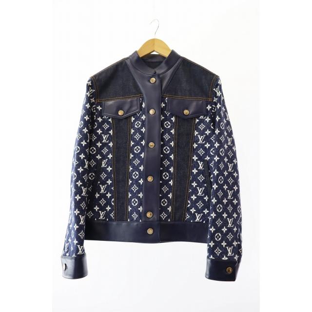 LOUIS VUITTON（ルイ・ヴィトン） モノグラム レザー切替 デニム