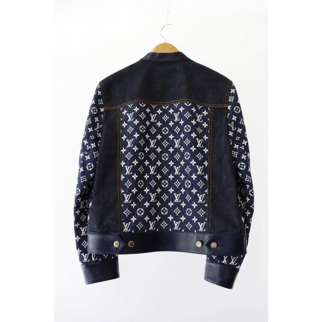 LOUIS VUITTON（ルイ・ヴィトン） モノグラム レザー切替 デニム