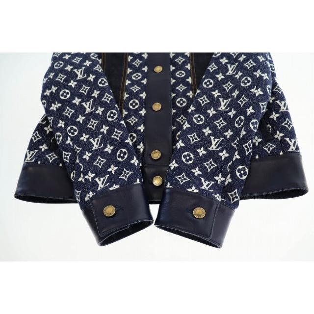 LOUIS VUITTON（ルイ・ヴィトン） モノグラム レザー切替 デニム