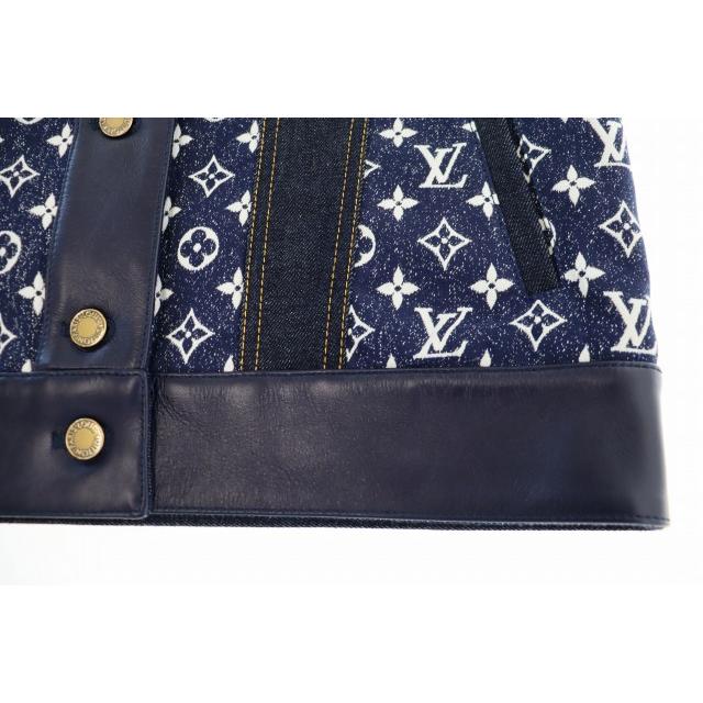 LOUIS VUITTON（ルイ・ヴィトン） モノグラム レザー切替 デニム