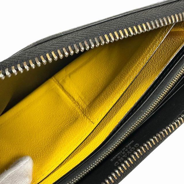 ゴヤール GOYARD マティニョンGM ラウンドジップ ウォレット 長財布 黒 