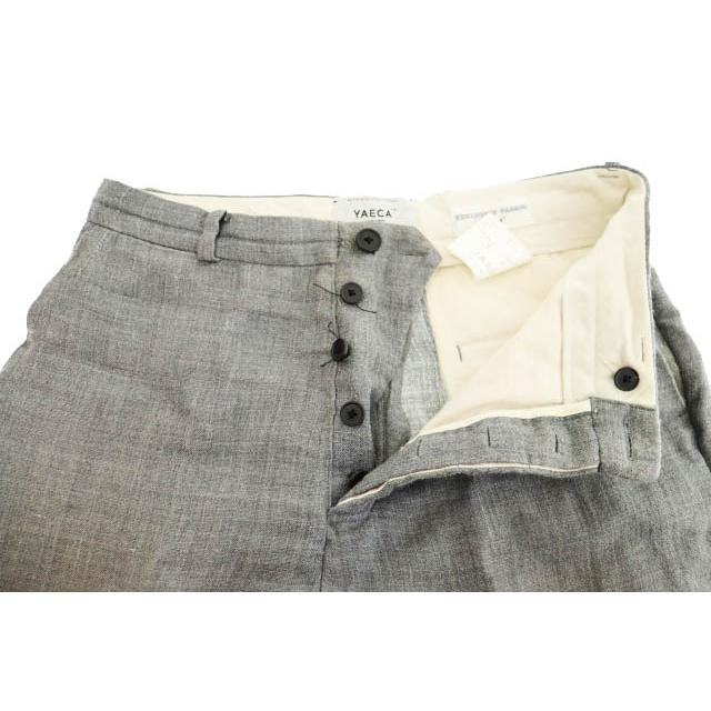 ヤエカ YAECA ラミー素材 カジュアル 3B シングル スーツ セットアップ