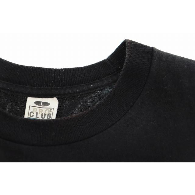 テンダーロイン TENDERLOIN TEE L/S PFP BLACK デビル ロゴ プリント