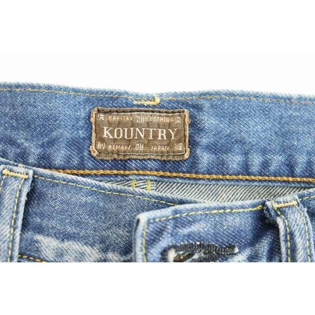 キャピタル kapital 14oz Skull Bone Denim Shorts 14オンス スカル