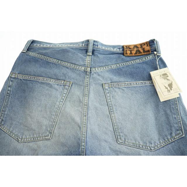 キャピタル kapital 14oz Skull Bone Denim Shorts 14オンス スカル