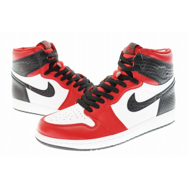 【中古】ナイキ NIKE WMNS AIR JORDAN 1 HIGH OG Satin Red ウィメンズ エアジョーダン1 ハイ CD0461-601 ▲■250812 NIKE（ナイキ） NIKE WMNS AIR JORDAN 1 HIGH OG Satin Red ウィメンズ