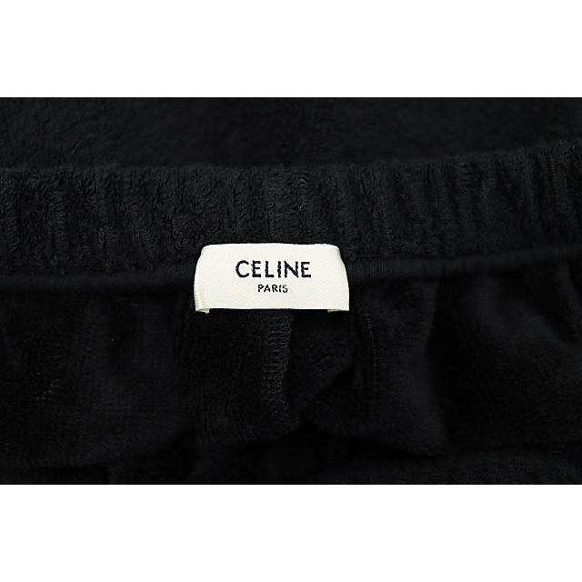 セリーヌ CELINE 24SS ロゴ テリーコットン パイル ショート パンツ