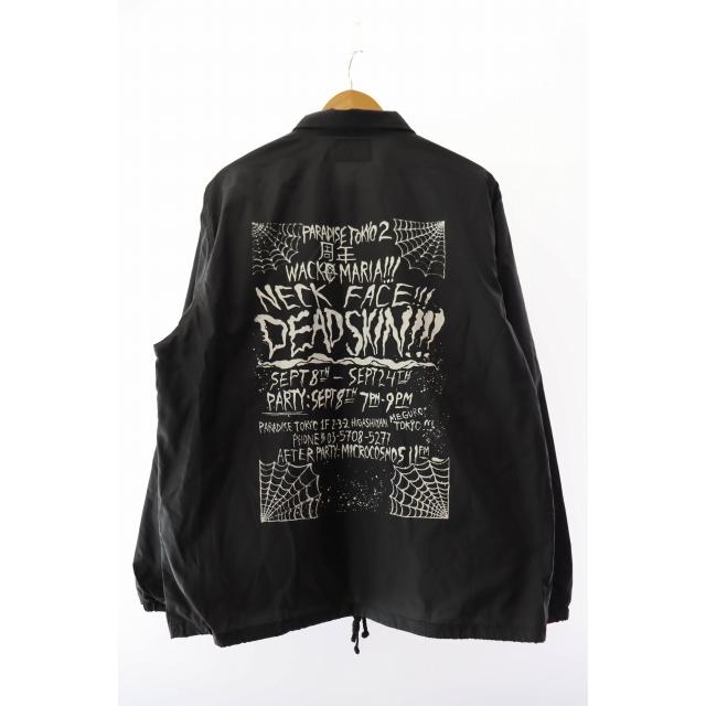 WACKOMARIA NECKFACE COACH JACKET ワコマリア Wacko Maria Men's x Neckface Coach Jacket in Black Wacko Maria