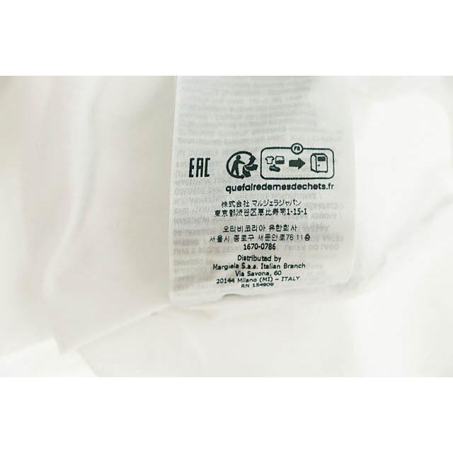 メゾンマルジェラ Maison Margiela 23SS アップサイドダウン ロゴ刺繍