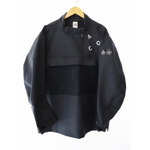 ジャケット・アウター NIKE LAB ACG NYLON SHIRT JACKET 98年製 NIKE ACG Logo Nylon Jacket 生成り灰 L 90s ナイキ