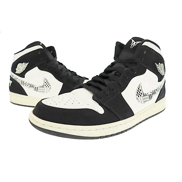 【中古】ナイキ NIKE AIR JORDAN 1 MID EQUALITY 2019 エア ジョーダン 1 ミッド イクアリティ 852542-010 30■250903 NIKE（ナイキ） NIKE AIR JORDAN 1 MID EQUALITY 2019 エア ジョーダン