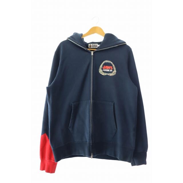 A BATHING APE（アベイシングエイプ）の「SHARK FULL ZIP HOODIE M