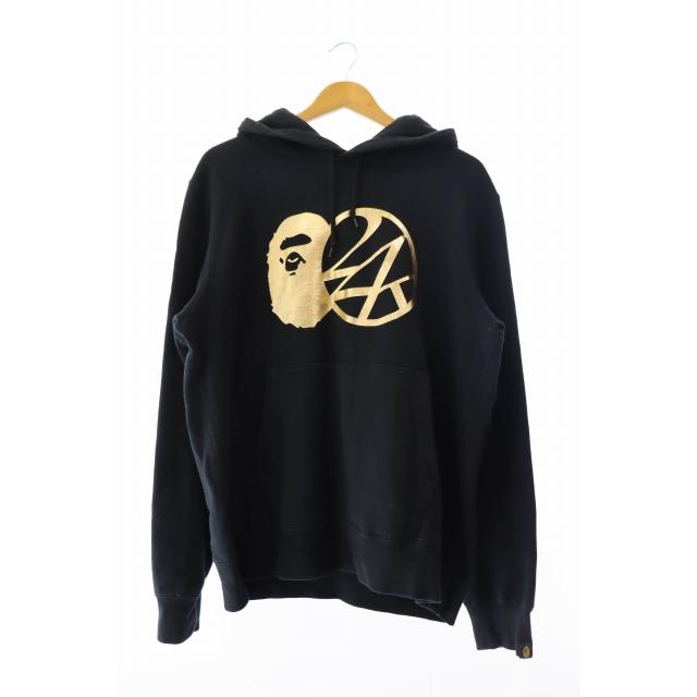 【中古】アベイシングエイプ A BATHING APE ×トゥウェンティーフォーカラッツ プルオーバー パーカー XL ☆AA★250920 A BATHING APE（アベイシングエイプ） ×24karats トゥウェンティー