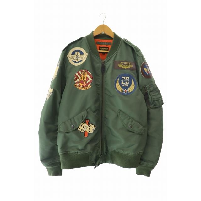 ジャケット・アウター AVIREX L-2B AVIREX（アヴィレックス） L-2B ミリタリー ジャケット 2XL 緑