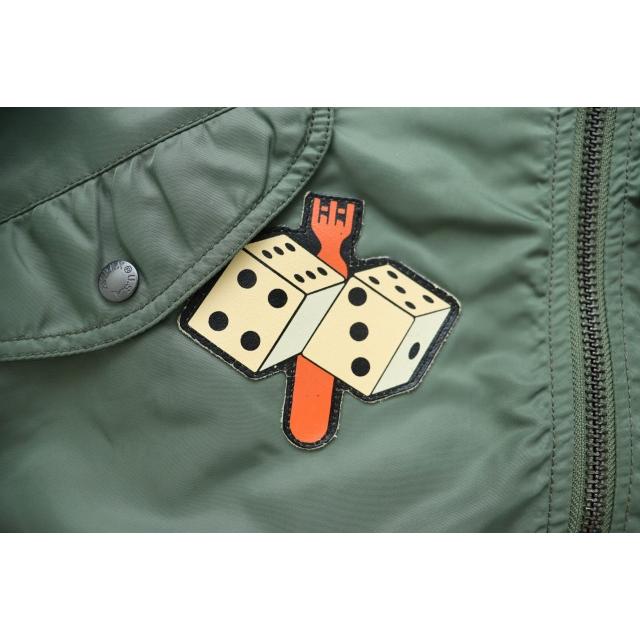ミリタリージャケット Sサイズ カーキ　タグ付　新品　AVIREX　L-2B AVIREX（アヴィレックス） L-2B ミリタリー ジャケット 2XL 緑